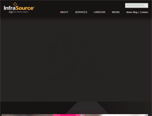 Tablet Screenshot of infrasourceus.com